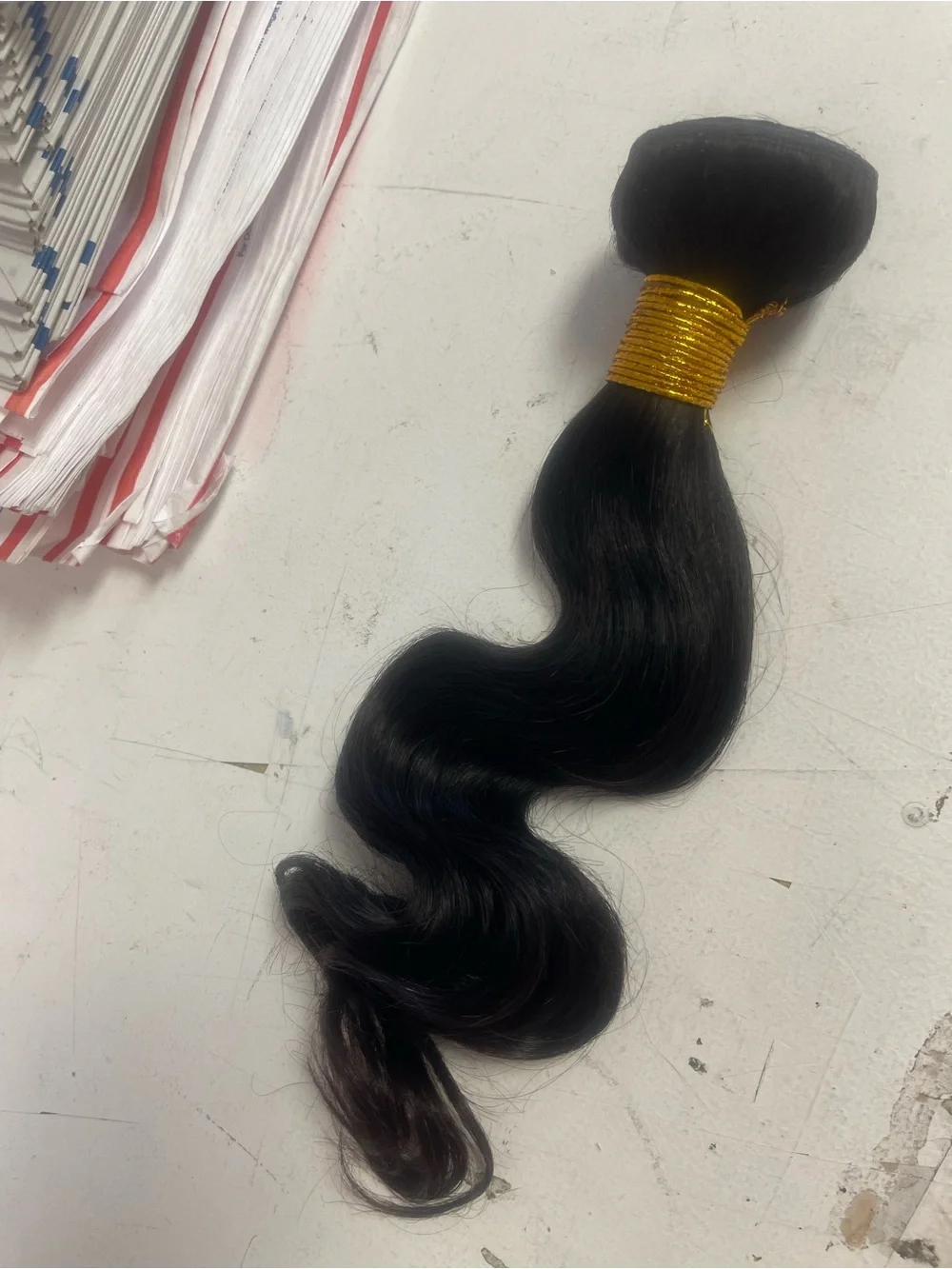 Loose weave hair extensions/ bundle